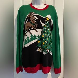Adult Ugly Christmas Sweater Size Large